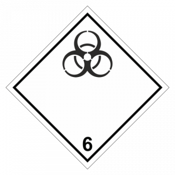Знак опасности. Класс 6.2. Инфекционные вещества