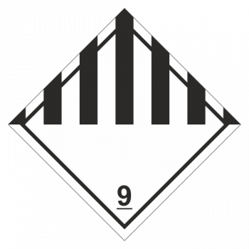 Знак опасности. Класс 9.1. Прочие опасные вещества